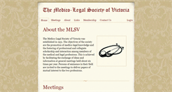 Desktop Screenshot of mlsv.org.au